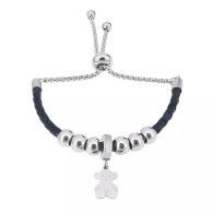 CB TBRACELET- INSPIRED BEAR (SILVER)