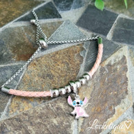 CB TBRACELET- INSPIRED  ANGEL 4  (PINK)