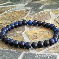 NS BRACELET - BLUE TIGER EYE (6MM)