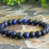 NS BRACELET - BLUE TIGER EYE (8MM)