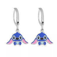 EARRINGS CBMS - (LUXE SS) INSPIRED STITCH (SILVER)
