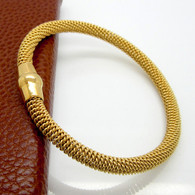 LUXE SS - MESH BANGLE (GOLD)