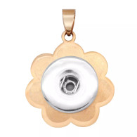 PENDANT  LUXE SS - BELLA FLOWER (GOLD)