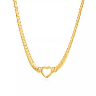 LUXE  SS NECKLACE - YOURE MY EVERYTHING (GOLD)