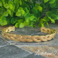 LUXE SS BANGLE -OMEGADOUBLE (GOLD)
