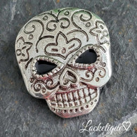 SKULL - BOHEMIAN (SILVER)