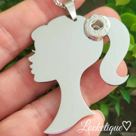 MINI PENDANT LUXE SS - INSPIRED BARBIE (SILVER)