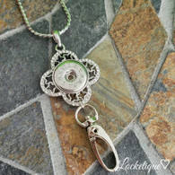ID LANYARD PENDANT - FOUR LEAF CLOVER