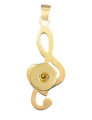 PENDANT LUXE SS - SOUL MUSIC (GOLD)