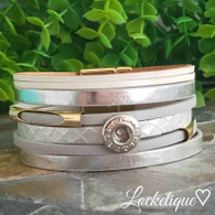 MAGNETIC BRACELET - GORGEOUS (SILVER)