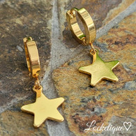 EARRINGS LUXE SS  - LITTLE STAR (GOLD)