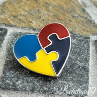 AWARENESS PUZZLE HEART - AUTISM