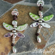 Rustic Studs Earrings - A Whimsy Dragonfly