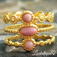 LUXE SS  RING - SUNRISE (PINK)