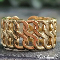 LUXE SS  RING - INFINITY (GOLD)