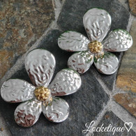 EARRINGS   LUXE SS - GLEAMING PETALS