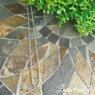 LUXE SS TWIST CHAIN - SILVER
