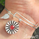 Luxe SS One Button Bangle