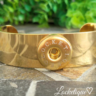 LUXE SS CUFF ARMBAND - 1B (GOLD)