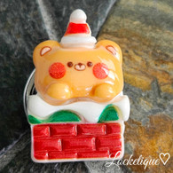 XMAS - CHIMNEY BEAR SURPRISE