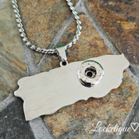 MINI LUXE PENDANT - ISLA DEL ENCANTO (PR) SILVER