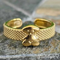 LUXE SS  RING - CHIQUI BEAR (GOLD)