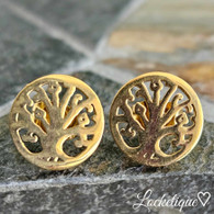 LUXE EARRINGS - TREE LIFE (GOLD)