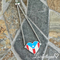 LUXE  SS BRACELET -PR LOVERS (SILVER)