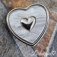 BRILLIANCE HEART - SILVER