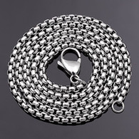 CHAIN - SQUARE STEEL (SILVER)