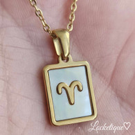 LUXE SS NECKLACE -  ZODIACAL SIGNS