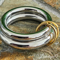 LUXE SS UNITY RING - SILVER (GOLD) S7