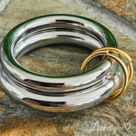 LUXE SS UNITY RING - SILVER (GOLD) S8
