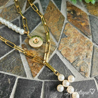 PENDANT LUXE SS - DIVINE GRACE (GOLD)
