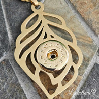 PENDANT LUXE SS - FALLS LEAF (GOLD)