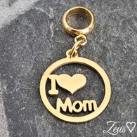CBMS- I LOVE MOM (GOLD)