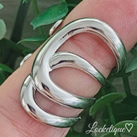 LUXE SS  RING - BOLD (SILVER)