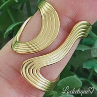 LUXE SS  RING - AVANTI (GOLD)