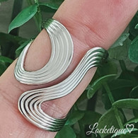 LUXE SS  RING - AVANTI (SILVER)