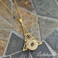 PENDANT LUXE SS - OHLALA TOWER (GOLD)