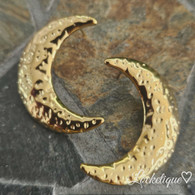 EARRINGS   LUXE SS - MOON (GOLD)