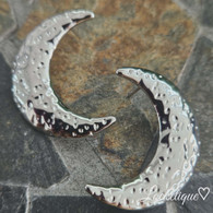 EARRINGS   LUXE SS - MOON (SILVER)