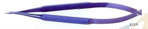 Curved Needle Holder with lock- 110 mm