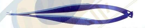 Iris Scissors curved 90 mm- Titanium