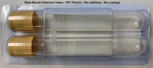 PET Yellow tubes