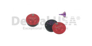 POWER TAC SCREWS 3mm PURPLE SCREW 10 EA/PKG - LARGE CASE RED INCLUDED (20 SCREWS MAX) by Power Dental USA