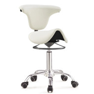 Dental Assistant Saddle Stool: Ergonomic seating for Precision & Posture