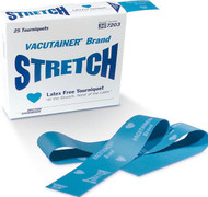 Stretch Latex Free Tourniquets. Disposable. Vacuette