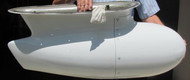 4848X-2-V1 Radar Pod for Piper Malibu Side View