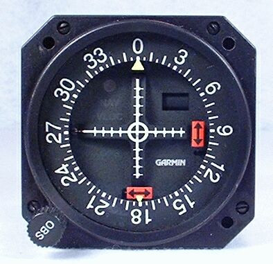 GI-106A GPS / VOR / LOC / Glideslope Indicator Closeup
